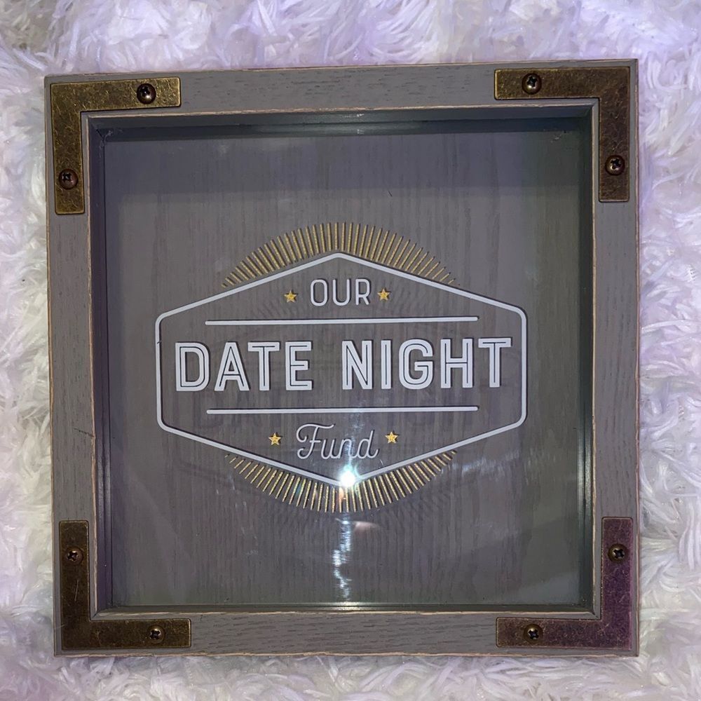 “Our Date Night Fund” Cash/Penny Fund Holder